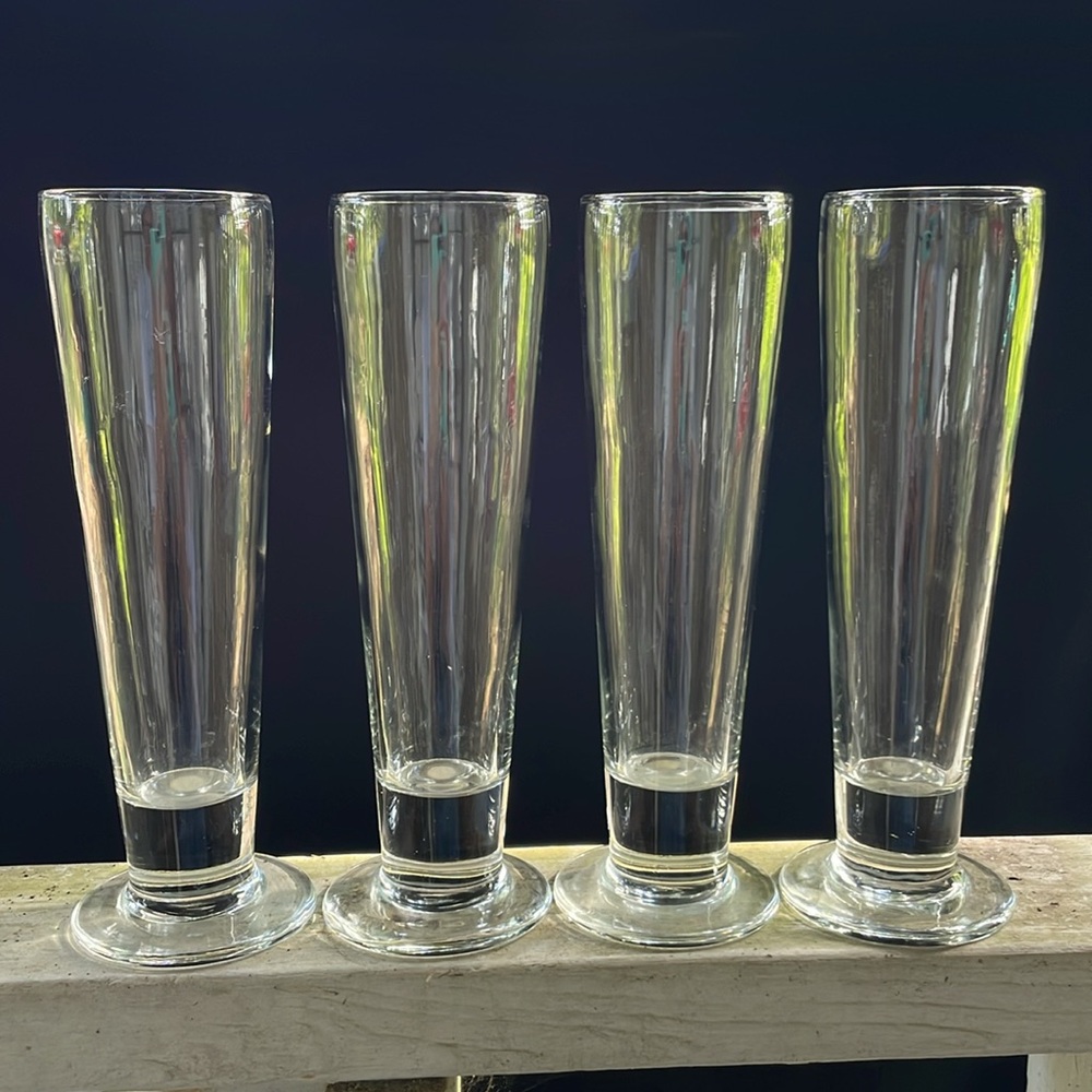 4 9.5" Pilsner Beer Glass‎